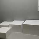 Set of 4 Acrylic Cube Display Box Risers Food Buffet Riser For Table, Retail Showcase, Catering, Cakes, Collectibles, Toys, Jewelry, Cosmetics, Crystal Decor Container, Stackable, Nesting Stands