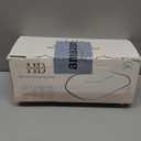 Side Sleeper Pillow  Soft Ergonomic Cervical-Neck-Pillow for Neck Pain Relief, Ice Silk Zipperless Pillowcase, Eco Friendly and Durable Material (White)