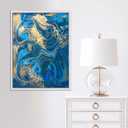 Pixy Canvas Floater Frame 8x10 for 3/4 (0.75) inch Deep Canvas Paintings/Canvas Prints/Wood Canvas Panels/Wall Art/Wall Decor/Home Decor/Artwork (White, 8 x 10 inch, Portrait)