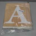 4pcs Baby Boxes with Letters with Burlap Grain,with Printed Letters for Baby Shower,Gender Reveal Party