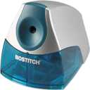 Bostitch Office Personal Electric Pencil Sharpener, Powerful Stall-Free Motor, High Capacity Shavings Tray, Blue