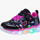Kids Led Shoes Toddler Girls Fashion Light Up Sneaker, No Size 8