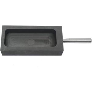 OTOOLWORLD Gold Silver Graphite Ingot Mold Mould Crucible for Melting Casting Refining with Metal Bar (5000g) OTOOLWORLD Gold Silver Graphite Ingot Mold Mould Crucible for Melting Casting Refining with Metal Bar (5000g)
