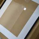 upsimples A2 Frame, Display Pictures 11.7x16.5 with Mat or 16.5 x 23.4 Without, Wall Hanging Photo Frames, Black, 1 Pack