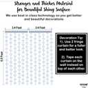 KatchOn, Holographic Silver Foil Diamond Curtains - Pack of 2
Diamond Party Decorations | Silver Diamonds Garland, Denim and Diamonds Party Decorations | New Years Eve Party Supplies 2026