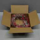 5.2 ft Valentine's Day Heart Berry Garland for Mantel Pastel Artificial Red Pink Heart Garland Candy Valentine's Day Berry Picks Decor for Mantel Fireplace Table Centerpiece(Red)