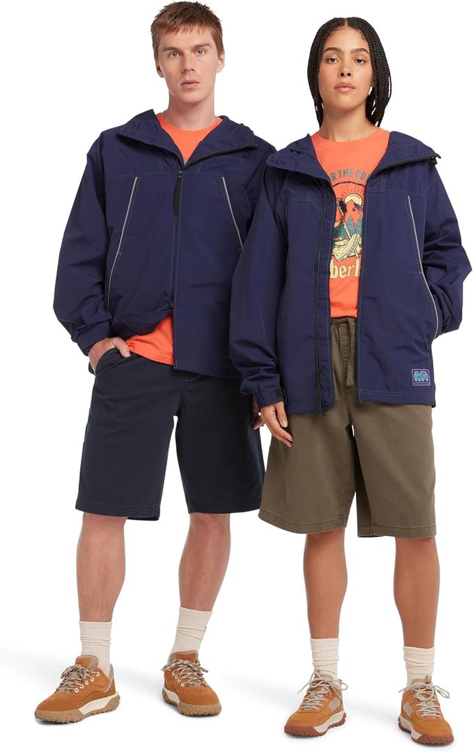 Timberland Men's Water-Repellent Full-Zip Jacket, Ocean Cavern, XX-Large