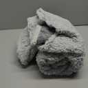 Bedsure Waterproof Dog Blankets for Large Dogs - Cat Blanket for Couch Protector Washable Long Faux Fur, Calming Soft Reversible Throw Furniture Protection for Puppy Pet Pet, 40"x50", Grey