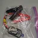 Smart Jump Starter Clamps, Automotive Booster Clamp Cables Replacement Alligator Clamps for 12V Car Jump Starter with LCD Screen 7 AWG Wire