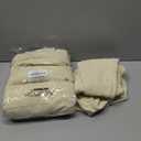 Dining Chair Covers, Jacquard Stretch Kitchen Chair Covers, Dining Room Chair Cover Set of 4, Detachable Washable Chair Covers, Chair Slipcovers, for Home, Restaurant, Banquet (Ginkgo, Cream)