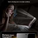 UNBREAKcable Privacy Screen Protector, Shatterproof 9H Tempered Glass for Samsung S25 Ultra [True 28 Anti-Spy] [Easy Installation] [Fingerprint & Face ID Unlock] for Public Transport & Office-3 Pack