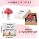 2 x I Love Mom Gift Mothers Day Gifts from Daughter & Gifts for Daughter Ideal Mini Flower Gift for Mom
