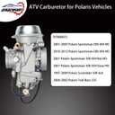 Carburetor Compatible with 2001-2013 Polaris Sportsman 500 4X4 HO | 1997-2012 Polaris scrambler 500 4x4 | 2000-2002 Trail Boss 325,Worker 500 2001,ATP 500 2004-2005