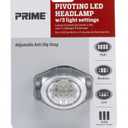 PRIME PIVOTING LED HEADLAMP W/ 3 LIGHT SETTINGS