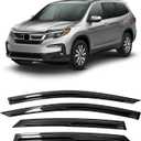 MIALUTY® Window Visors Rain Guards for Honda Pilot 2016-2022, Out-Channel Vent Visors Heat Insulation Sun Shade Accessories for Cars