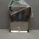 QWORK Stainless Steel Surgical Tray, for Medical Instruments, Tattoo, Surgical Supplies, 15 3/4"11-13/16"15/16", Flat Bottom Tray