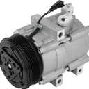 ECCPP AC Compressor with Clutch 2006-2011 Fit for Lincoln Town Car 4.6L 2006-2010 Fit for Mercury Mountaineer 4.6L Air Conditioning Compressor