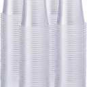 GUSTO 5 oz Clear Plastic Cups [500 Count] Small Disposable Drinking Cups for Parties, Events, & Everyday Use – BPA-Free, Durable Polypropylene (Formerly Comfy Package)