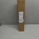 Curtain Rods for Windows 48-90 Inch(4-7.5Ft), Matte Black Decorative Curtain Rod Adjustable, Heavy Duty 1 Inch Drapery Rod for Living Room Bedroom Kitchen