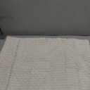 Kevin Textile Set of 2 Decorative Pillow Cover Solid Striped Corduroy Plush Velvet Boho Cushion Cover for Couch 50cm 20 x 20 Inch Cream