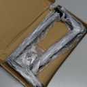 ELSKER&HOME Shelf Brackets 12 Inch, 10 Pack Floating Shelf L Brackets for Shelves Support, Black Metal Heavy Duty Shelf Brackets for DIY Decorative