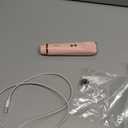 Bikini Shaver,Bikini Trimmer for Women, Glow Aura Electric Razor 2in1 Women's Shaver Dual Head Women's Trimmer for Leg Arm Body Grooming Tool,Silky and Painless and Efficient Cleaning Pink