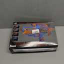 POKONBOY 2 Pack Toy Foam Blaster Gun, Blaster Toy Gun with 2 Wristbands and 80 Pcs Refill Darts 6-Dart Rotating Drum Toy Blaster Compatible with Nerf Gun Birthday Gift for Kids Age 6+ (Blue & Orange)