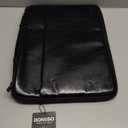 DOMISO 15.6 inch Laptop Case Sleeve Protective Cover Compatible with 16 inch MacBook Pro M4 M3 M2/Pro Max,15.6-16 inch HP Dell ASUS Lenovo Chromebook,Waterproof Computer Cases Bag with Handle,Black