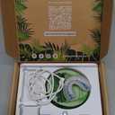 autobrush Kids Electric Toothbrush Only ADA Accepted U-Shaped Toothbrush, Clinically Proven Up to 5.1 X Better Cleaning, 30 Seconds, Full-Mouth 360 Coverage, LED Lights, Music, Ages 6-8, Hippo