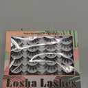 Losha Eyelashes Natural Look Faux Mink Lashes Pack Handmade Fluffy False Eyelashes 14 Pairs Cat Eye Lashes (54)