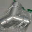 4" Duct Splitter for Exhaust Fan Dryer Vent Hose 3 Way Duct Hose Connector, Y Shaped Duct Connector Split Ventilation Intake Outlet (4" Y Shape)