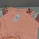 WIHOLL Womens Summer Tops Color Block Short Sleeve Raglan Shirts Spring Fashion Clothes Vacation Outfits Size Large