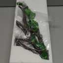 AQUA KT Reptile Climbing Branch Tree Trunk with Leaves for Lizard Bearded Dragon Snake Gecko Leopard Chameleon Frog Climbing Rainforest Terrarium Habitat Decoration