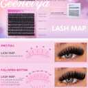 2 x Geeneiya 5 Styles Lash Clusters Kit, Volume/Mega/Full/Bottom Eyelash Clusters Extensions with Lash Bond and Seal, Remover and Lash Extension Tools for Beginners and Proficient, DIY at Home Easily