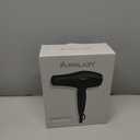 Ionic Hair Dryer with Diffuser, Blow Dryer, Professional 1875W Powerful AC Motor Hairdryer with 8.2Ft Cord for Women & Men, Fast-Drying Blow Dryer with Nozzle for Home, Salon