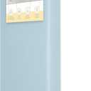 Dream On Me Snuggles Extra Firm Dual-Sided Baby Crib Mattress with Breathable Fabric, Water & Odor Resistant, GREENGUARD Gold Certified, Fits Mini & Portable Cribs (38x 24x 3) - Blue Mist