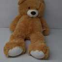 HollyHOME Big Teddy Bear Large Teddy Bear Stuffed Animal Birthday Valentines Day Plush for Kids and Girlfriend 36 inch Tan