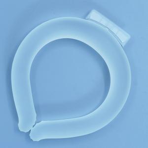 4 x Large Ice Collar - Reusable Neck Cooling Wrap for Hot Weather & Outdoor Activities, Quick Cooling Relief for Summer (Bigger Neck Cooler- Clear) 4 x Large Ice Collar - Reusable Neck Cooling Wrap for Hot Weather & Outdoor Activities, Quick Cooling Relief for Summer (Bigger Neck Cooler- Clear)