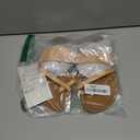 Amazon Essentials Women's One Band Flip Flop Sandal (6, Natural)