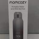 Momcozy Portable Milk Warmer for Travel  Dual Heating Modes for Breast Milk & Water, Portable Bottle Warmer with Fast Heating & Long Battery Life, 17 Ounces Large Capacity to Meet Your All-Day Needs (Gradual Change of Green)