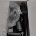 Car Vacuum Portable Cordless Handheld Vacuum Cleaner 4-in-1 Mini Cordless Vacuum with 2 Suction Modes and 16800pa Suction Power Blowing & Inflating 2 Modes Handheld Vacuum for Car, Desk, Keyboards (Black)