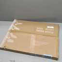 Frame Amo 13x18 Black Solid Wood Poster Frame, White Mat for 11x14 Image, Tempered Glass Front, 1.5 inch Wide, 1 inch Thick, High-End, Heavy-Duty, Gallery Grade & Acid-Free