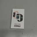 FITVII FINO 2 Slim Fitness Tracker, Smart Watch with Blood Oxygen, Sleep Monitor, 24/7 Heart Rate & Blood Pressure, IP68 Waterproof Health Activity Trackers with Calories Step Counter for Women Men (Black)