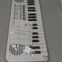MK-2 37 Keys Kids Keyboard Piano, Portable Small Keyboard with 40 Songs, 200 Sounds, with MIDI Function, LED Display & Dual Speakers, Compact Mini Music Piano for Kids/Beginners (White)