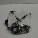 Leather Side Saddle Heat Shield Deflector, PSLER Universal Motorcycle Rider Heat Shield Deflector for Touring Sportster (Black)