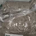 BGment Privacy Linen Curtains for Bedroom 72 Inch Length 2 Panels, Taupe Textured Window Curtain Drapes Thick Light Filtering for Living Room Farmhouse Office Non See Through, Each 52 Inch Wide, 52"W x 72"L (Pack of 2), Taupe