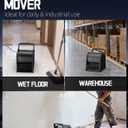 Floor Fan Industrial Blower Fan, 580W 685CFM Air Mover with 3-Speed Control, 185 Adjustment, 22M/S Max Wind Speed, Ideal for Workshop/Garage/Factory Janitorial, Standard
