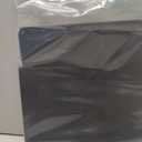 2 Pack Magnetic File Holder Large Magnetic Pocket Wall Hanging Magazine Organizer Paper Mail Letters for Refrigerator Classroom Locker Whiteboard (Horizontal, Black Color,13.8 x 8.3 Inches)