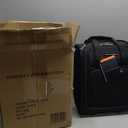 French Connection 16" Underseat Carry-On Luggage with USB/USB-C Ports, Black