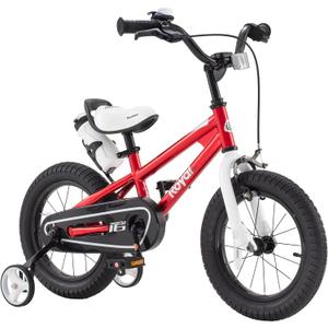 RoyalBaby Kids Bike Freestyle Classic 12 14 16 18 Inch Children Bicycle for Ages 3-10 Years Toddler to Big Kids, 16 Inch With Kickstand and Training Wheels
